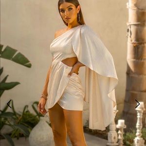 HAISLEY DRESS - CHAMPAGNE